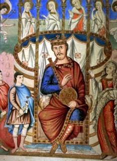 Charles II 'The Bald' '(823-877), king of France, Emperor of the West, facsimile of the Miniature?
