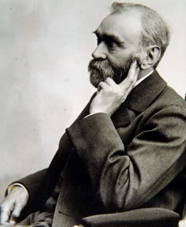 Alfred Nobel (1833-1896), Swedish chemist.