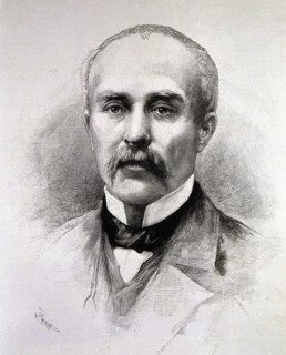 Georges Clemenceau (1841-1929), French politician and government president, engraving in La Ilust?