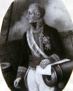Gabriel Ciscar (1759-1829) Spanish seaman. Painting in the Palau de la Generalitat Valenciana.