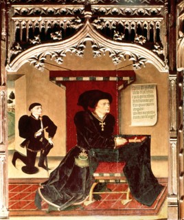 Iñigo López de Mendoza (1398-1458), Marquis of Santillana, Castilian poet and politician , the al?