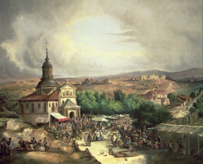 Pilgrimage to the hermitage of San Isidro in Madrid.