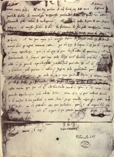Christopher Columbus autograph letter written to his son Diego on 5th February 1505, it was given?