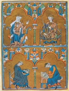 Blanche of Castile (1188-1252), Queen of France and Louis VIII 'The Lion' (1187-1226), king of Fr?