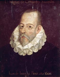 Miguel de Cervantes y Saavedra (1547-1615), Spanish writer.