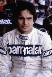 Nelson Piquet, French motorsport racer.