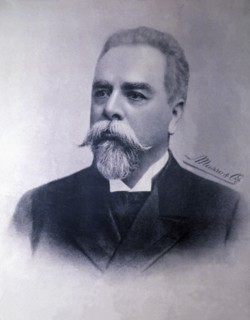 Manuel Ferraz de Campos Salles (1841-1913), Brazilian senator, photo published in the newspaper J?