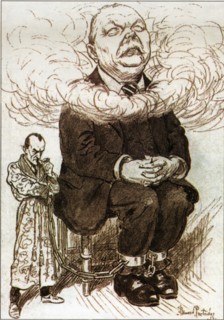 Arthur Conan Doyle (1859-1930), English doctor and writer, creator of the detective Sherlock Holm?