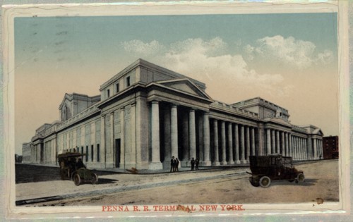 Penna Station in New York, 1913.