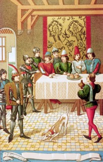 Arrest of Charles II of Navarre, miniature, Fermin and Didot, editor, 1880.