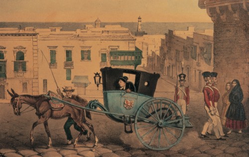 The Carriage, engraving, 1840.