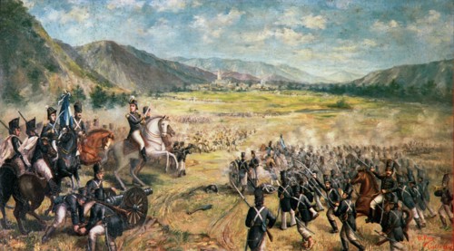 Battle of Salta on December 20th 1815, oil on canvas, 1908.