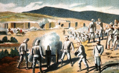 Morocco's War (1909-1913), the division of General Tovar takes control of Zelman Square, drawing ?