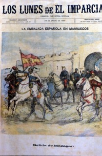 War of Morocco, the Spanish embassy leaving the city of Mazagan to meet the Sultan of Morocco on ?