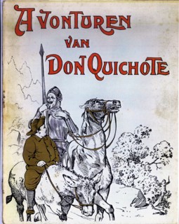 Title page of the book 'El ingenioso hidalgo Don Quijote de la Mancha' (The Ingenious nobleman Do?