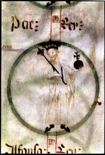 Peter 'The Great', II of Catalonia and III of Aragón (1239-1285), son of King James I, miniature ?