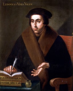 Juan Luis Vives (1492-1540), Spanish humanist and philosopher.