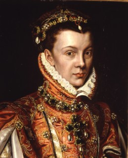 Isabel de Valois (1546-1568), wife of Felipe II.