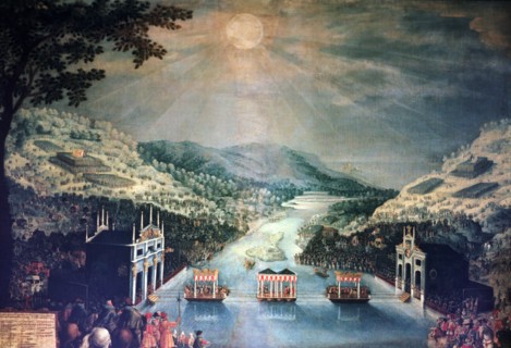 The deliveries (Pheasants Islands), oil referring to the Peace of the Pyrenees, agreement signed ?