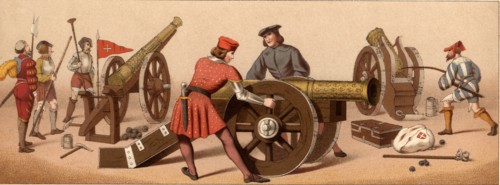 Several artillery from 1507 to 1520, reigns of Louis XII and Francis I of France.