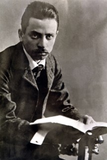 Rainer Maria Rilke (1875-1926), Polish writer.
