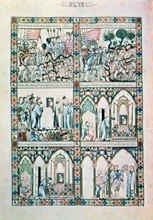 Cantiga XLVI: 'Esta é como a omagen de Santa Maria, que un mouro guardava en sa casa onrradamente?