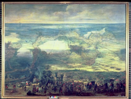 Isabel Clara Eugenia at the siege of Breda.