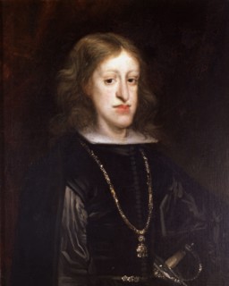 Charles II 'the Bewitched' (1661 -1700), king of Spain from 1665, last Habsburg ruler.