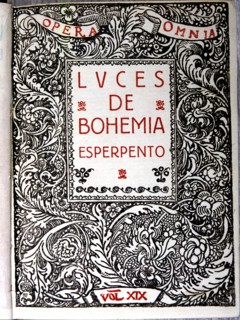 Cover of 'Luces de Bohemia' by Valle Inclan.