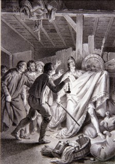 Illustration in the work 'Don Quixote of La Mancha', Madrid, Joaquin Ibarra, 1780, edited by the ?