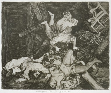 The Disasters of War, a series of etchings by Francisco de Goya (1746-1828), plate 30: 'Estragos ?