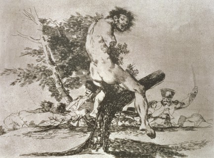 The Disasters of War, a series of etchings by Francisco de Goya (1746-1828), plate 37: 'Esto es p?