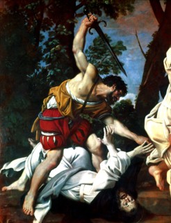 'Martyrdom of St. Peter' by Il Domenichino.