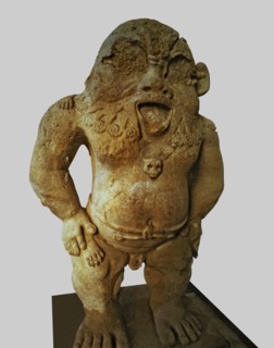 Statue from the tomb of Pharaoh Nectaneso II.