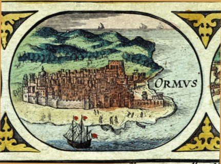 Ormuz, colored engraving from the book 'Le Theatre du monde' or 'Nouvel Atlas', 1645, created, pr?