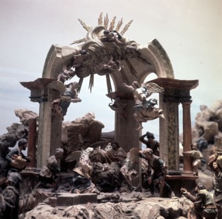 Crib of Bethlehem, nativity by Francisco Salzillo.