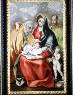 The Holy Family' by El Greco.