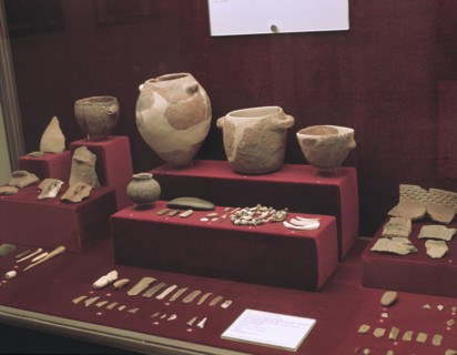 Grave goods found in the excavation of the Castilico Cave (Cobdar, Almería): ceramic vessels, sto?