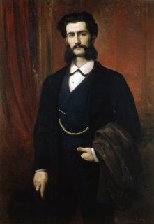 Portrait of Narcis Monturiol, Catalan inventor and politician.
