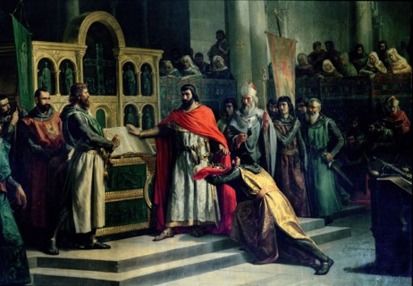 Oath of Santa Gadea, oath demanded by the Cid Campeador to King Alphonse VI of Castile of not hav?