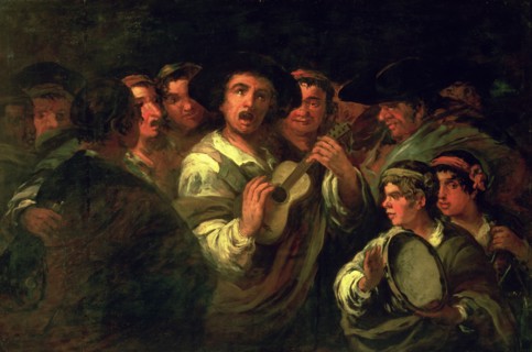 'The rounds', Eugenio Lucas Oil.