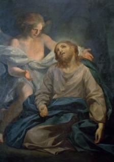 Agony in the Garden', oil on wood, held in Madrid (1774-1776), from the collection of Infante Gab?