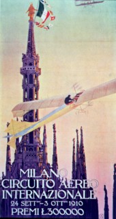 Circuito Aereo Internazionale de Milano', September 24 to October 3, 1910, the aircraft is an Ant?