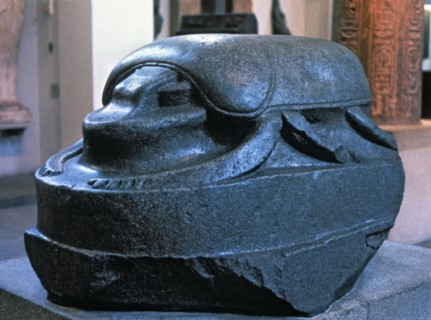 Sacred scarab representing the Khepri incarnation. From the ancient city of Heliopolis.