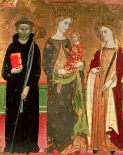 Virgin and Child, Saint Benedict and Saint Olive.
