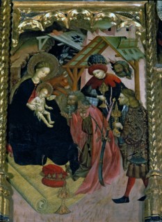 'Epiphany', table of the altarpiece of the Virgin of the Scale, documented work between 1437 and?