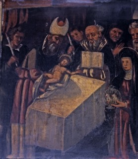 'Circumcision', table of the altarpiece of the Holy Name of Jesus, in the parish of Sant Joan an?