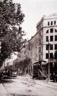 Round San Pablo in Barcelona, ??1925.