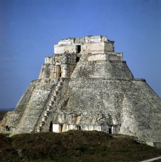 Uxmal, Pyramid of the Magician.