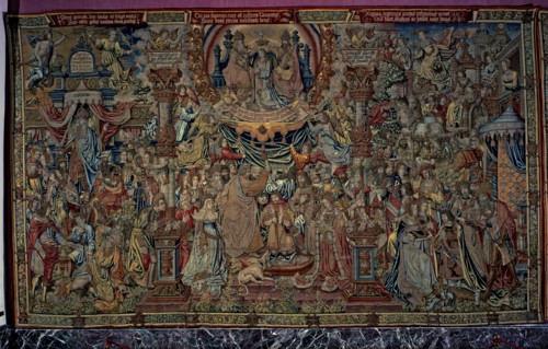 'Honours'. 'The Nobility', tapestry no. 8, represents the most explicit references to the consec?